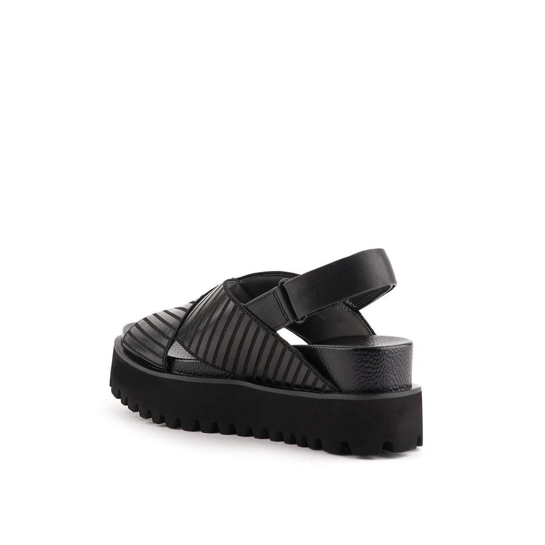 United Nude Rico x Sandal Black Sandały Damskie na Platformie Czarne