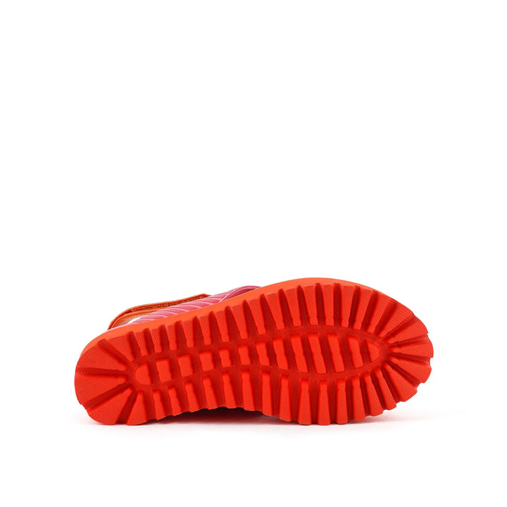 United Nude Rico x Sandal Lily Sandały Damskie na Platformie Czerwone