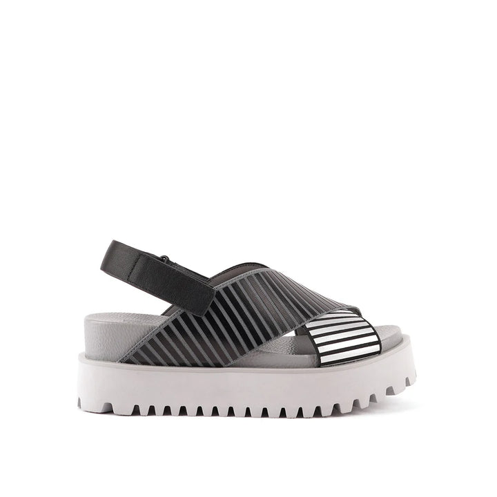 United Nude Rico x Sandal Steel Sandały Damskie na Platformie Szare