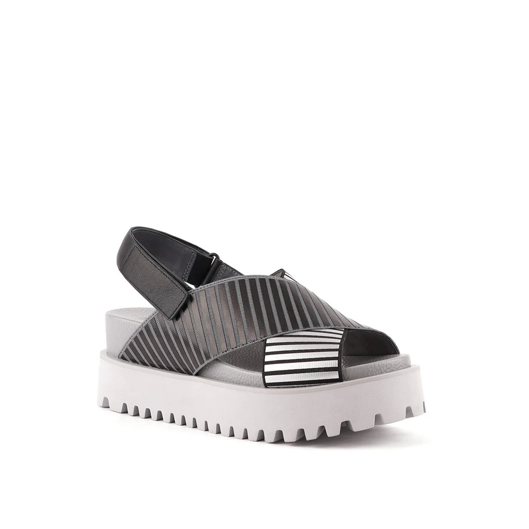 United Nude Rico x Sandal Steel Sandały Damskie na Platformie Szare