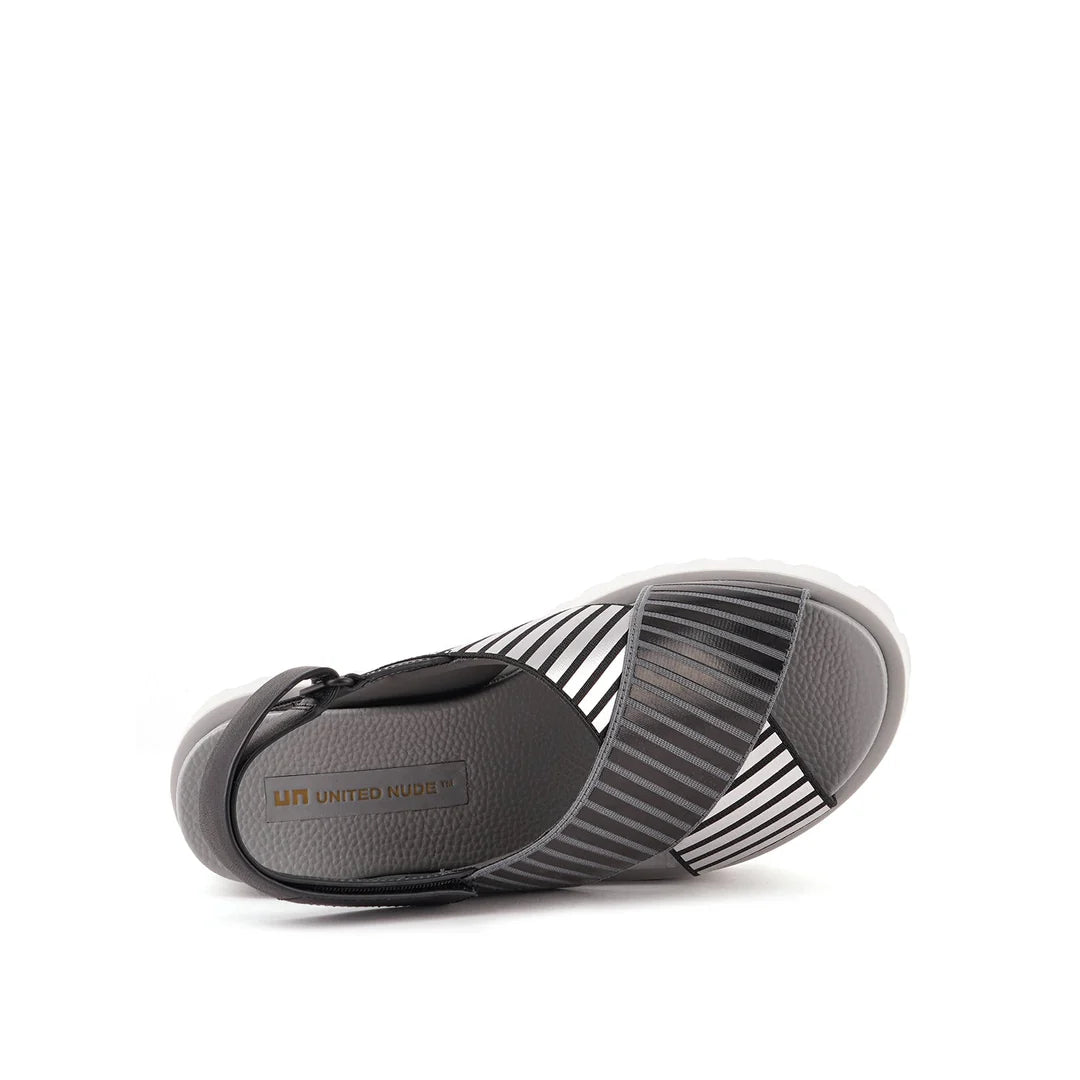 United Nude Rico x Sandal Steel Sandały Damskie na Platformie Szare