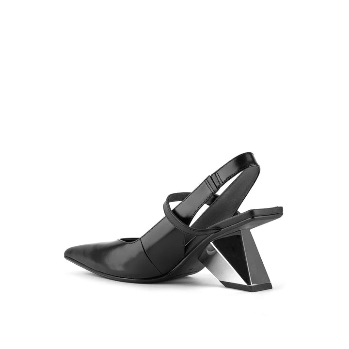 United Nude Rockit MJ Black Buty na Obcasie Czarne