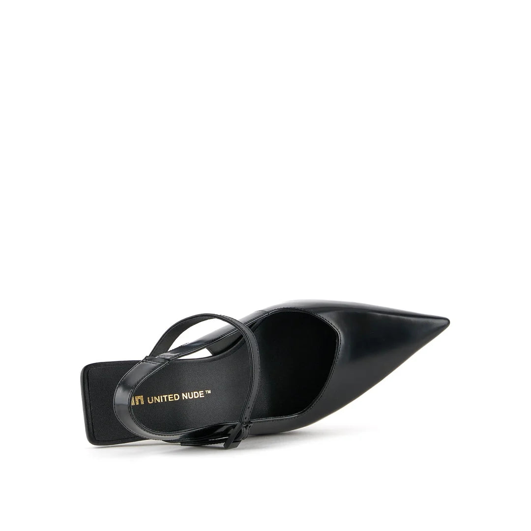 United Nude Rockit MJ Black Buty na Obcasie Czarne