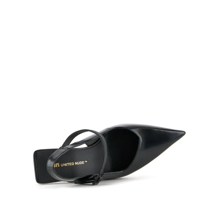 United Nude Rockit MJ Black Buty na Obcasie Czarne