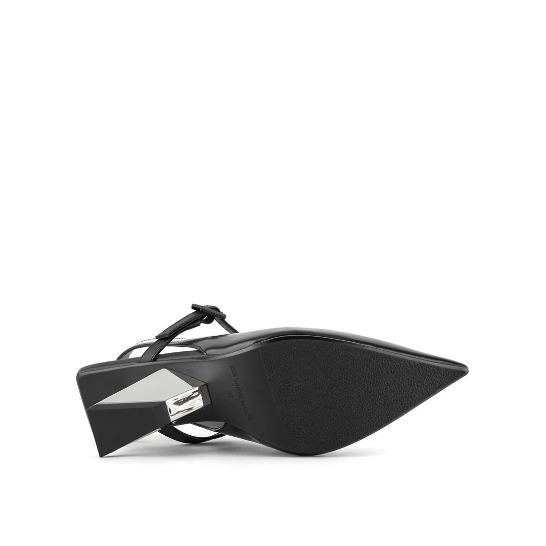 United Nude Rockit MJ Black Buty na Obcasie Czarne