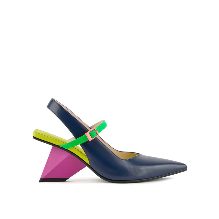 United Nude Rockit MJ Neon Flair Buty na Obcasie Wielokolorowe