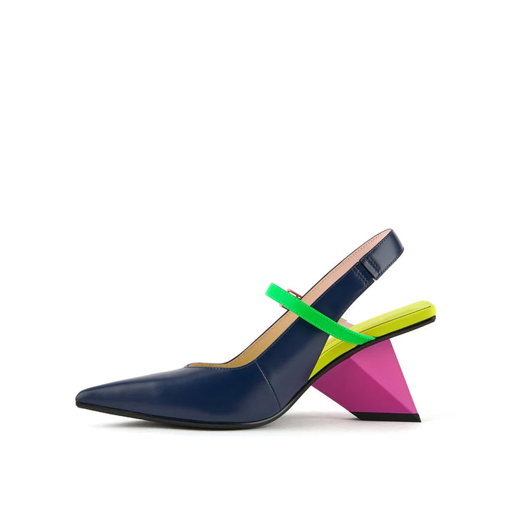 United Nude Rockit MJ Neon Flair Buty na Obcasie Wielokolorowe