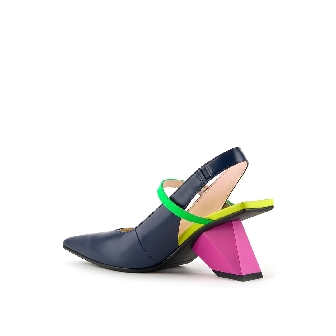 United Nude Rockit MJ Neon Flair Buty na Obcasie Wielokolorowe