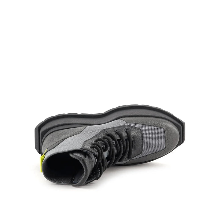 United Nude Roko Combat Future Grey Botki Damskie na Platformie Szare