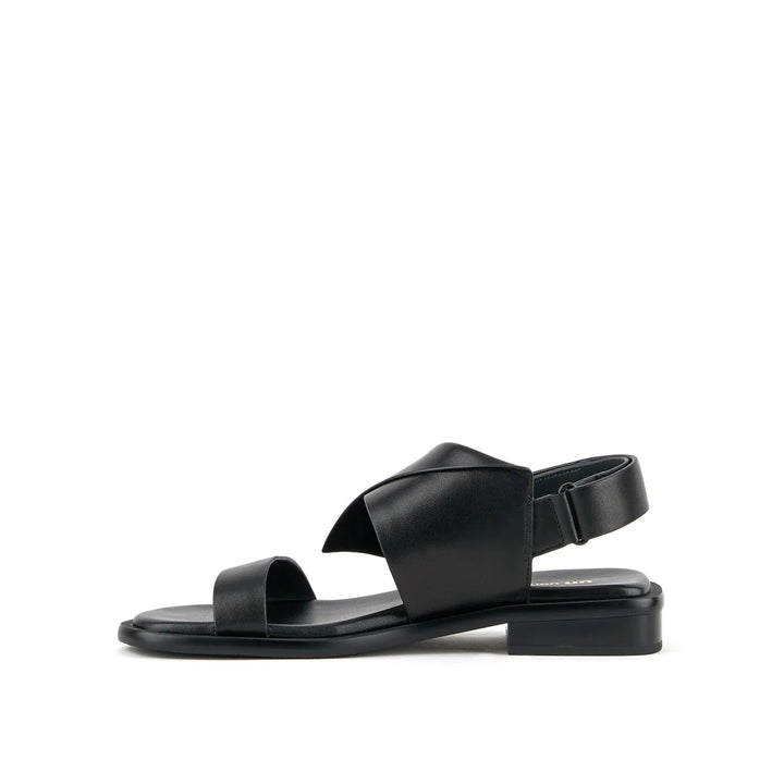 United Nude Sandal Polo Lo Black Sandały Damskie Czarne
