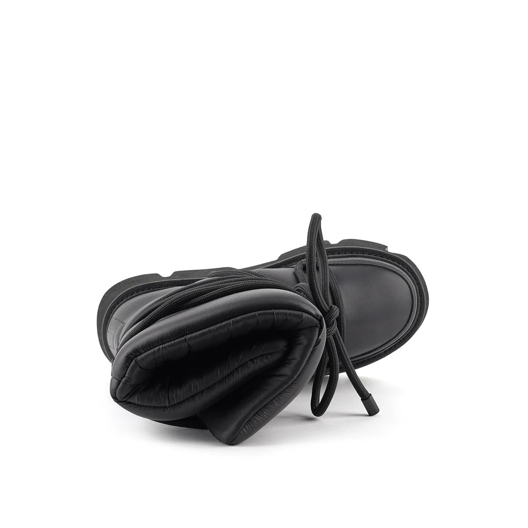 United Nude Stomper Snow Boot Black Botki Damskie Zimowe Na Platformie Czarne