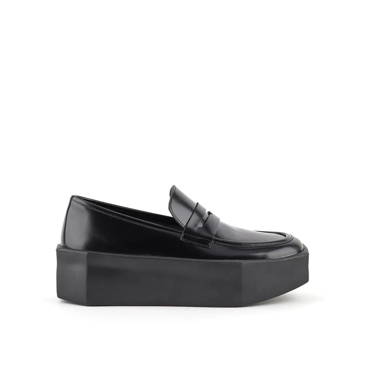 United Nude Stone Loafer Lo Black Mokasyny Na Platformie Damskie Czarne
