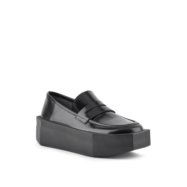 United Nude Stone Loafer Lo Black Mokasyny Na Platformie Damskie Czarne