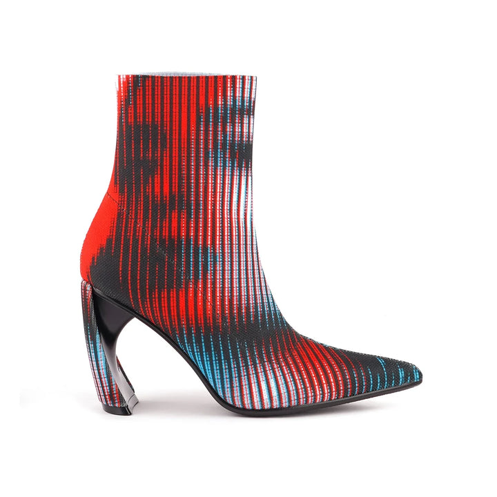 United Nude Zuma Canvas Hi Anaglyph Buty Na Obcasie Damskie Wielokolorowe