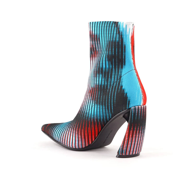 United Nude Zuma Canvas Hi Anaglyph Buty Na Obcasie Damskie Wielokolorowe