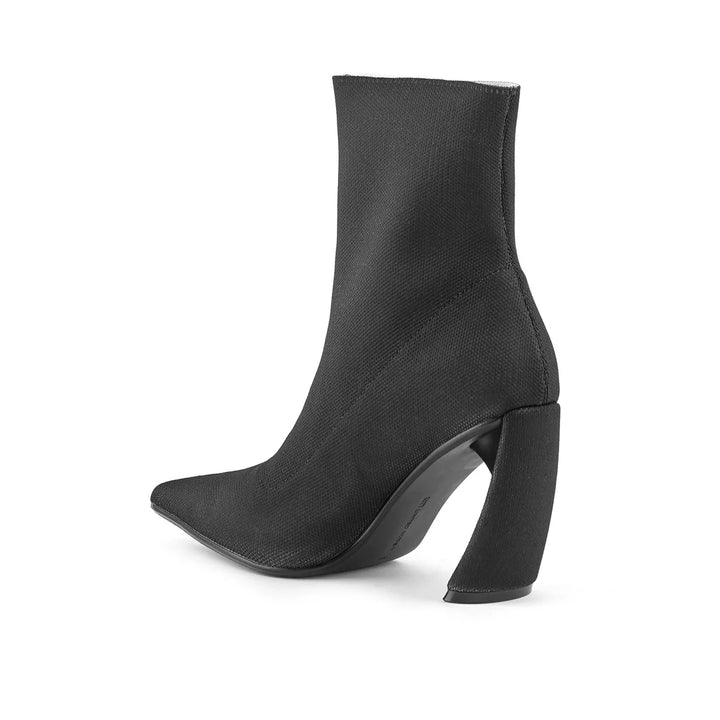 United Nude Zuma Canvas Hi Mono Buty Na Obcasie Damskie Czarne