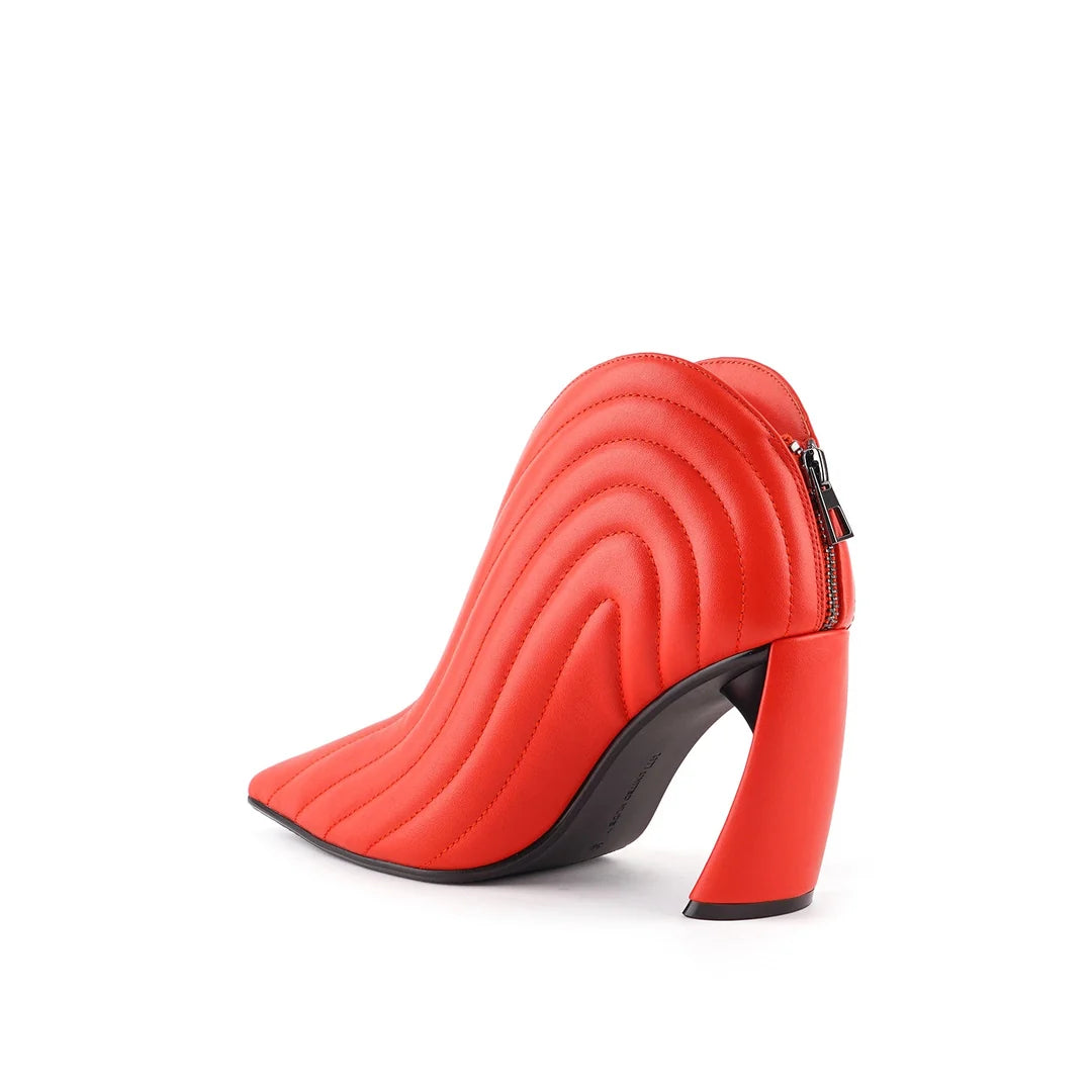 United Nude Zuma Luna Hi Grenadine Buty Na Obcasie Damskie Czerwone