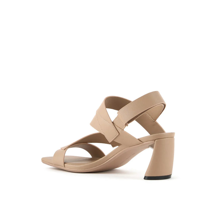 United Nude Zuma Straps Mid Timeless Taupe Sandały Damskie na Obcasie Beżowe