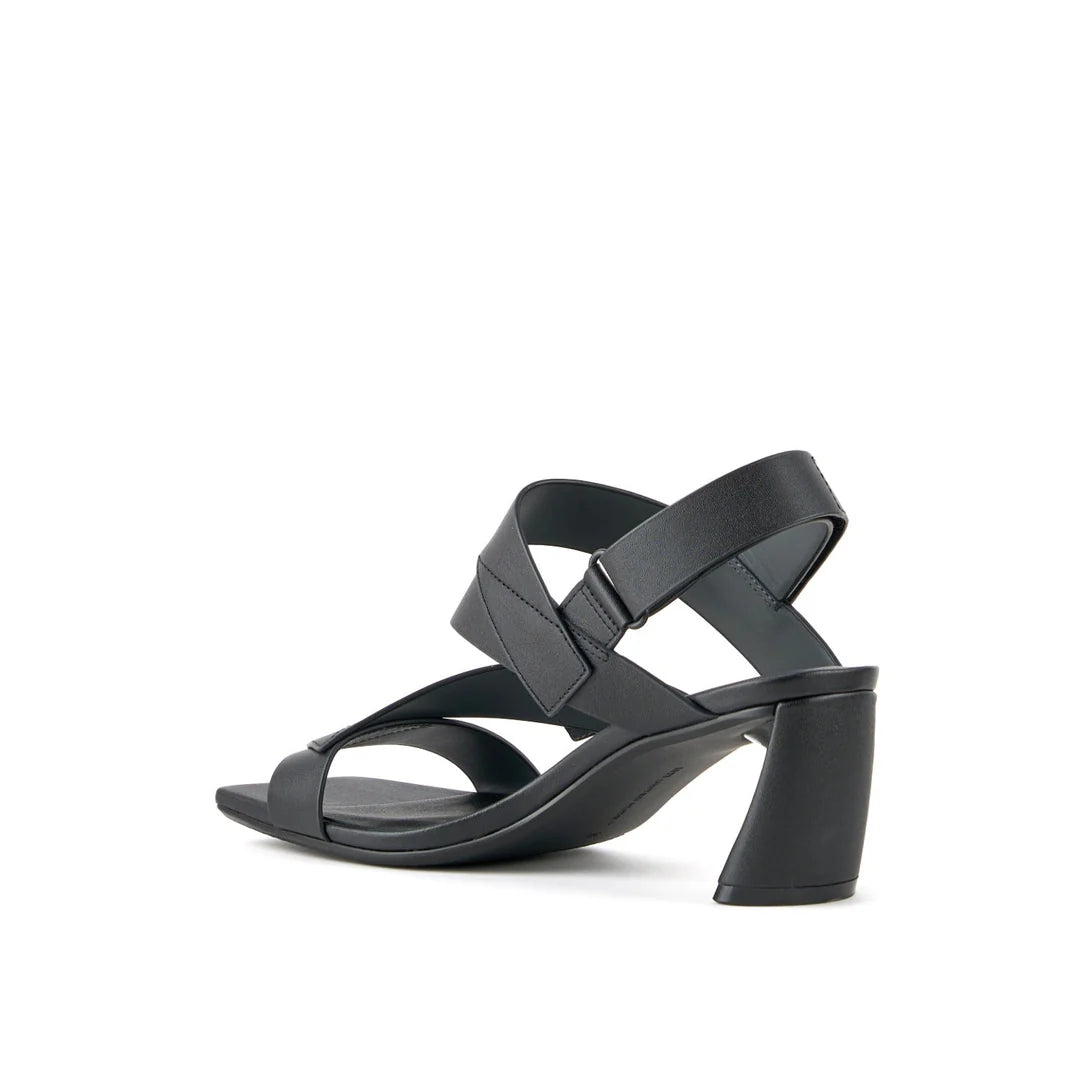 United Nude Zuma Straps Mid Black Sandały Damskie na Obcasie Czarne